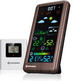 Bresser Weerstation - Neomeo V - Draadloos - Comfortindicator - Houtlook