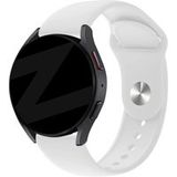 Bandz Amazfit Bip U (Pro) bracelet de sport 'Deluxe' (Blanc)