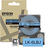 Epson LK-6LBJ Zwart, Blauw