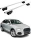Audi Barres de toit pour Audi Q3, années modèles 2011-2018, barres transversales, certification ABE, aluminium, argent, 2 pièces