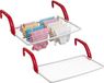 PLASTICFORTE Étendoir - 2x - Étendoir pliable - 10 mètres - 55 x 106 x 27 cm
