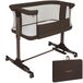 Lionelo Pari Co Sleeper Aanschuifbedje 3-in-1 – Babybedje & Wieg Naast Bed | 6 Hoogtes Verstelbaar, Ademend Mesh, Kantelstand, Wielen met Rem, Incl. Matras en Transporttas, Vanaf Geboorte tot 9 kg