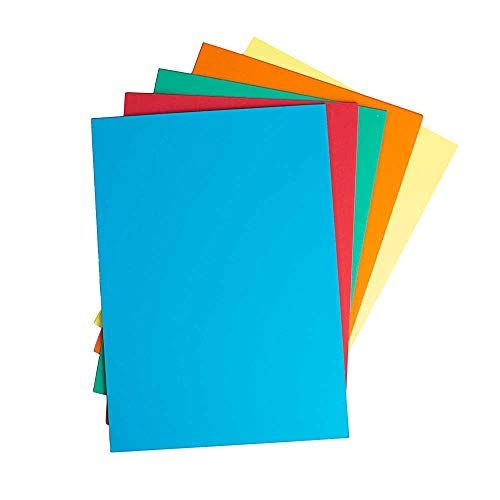 House of Card & Paper GSM Gekleurd Papier Assorted Bright - Pack van 50 vellen