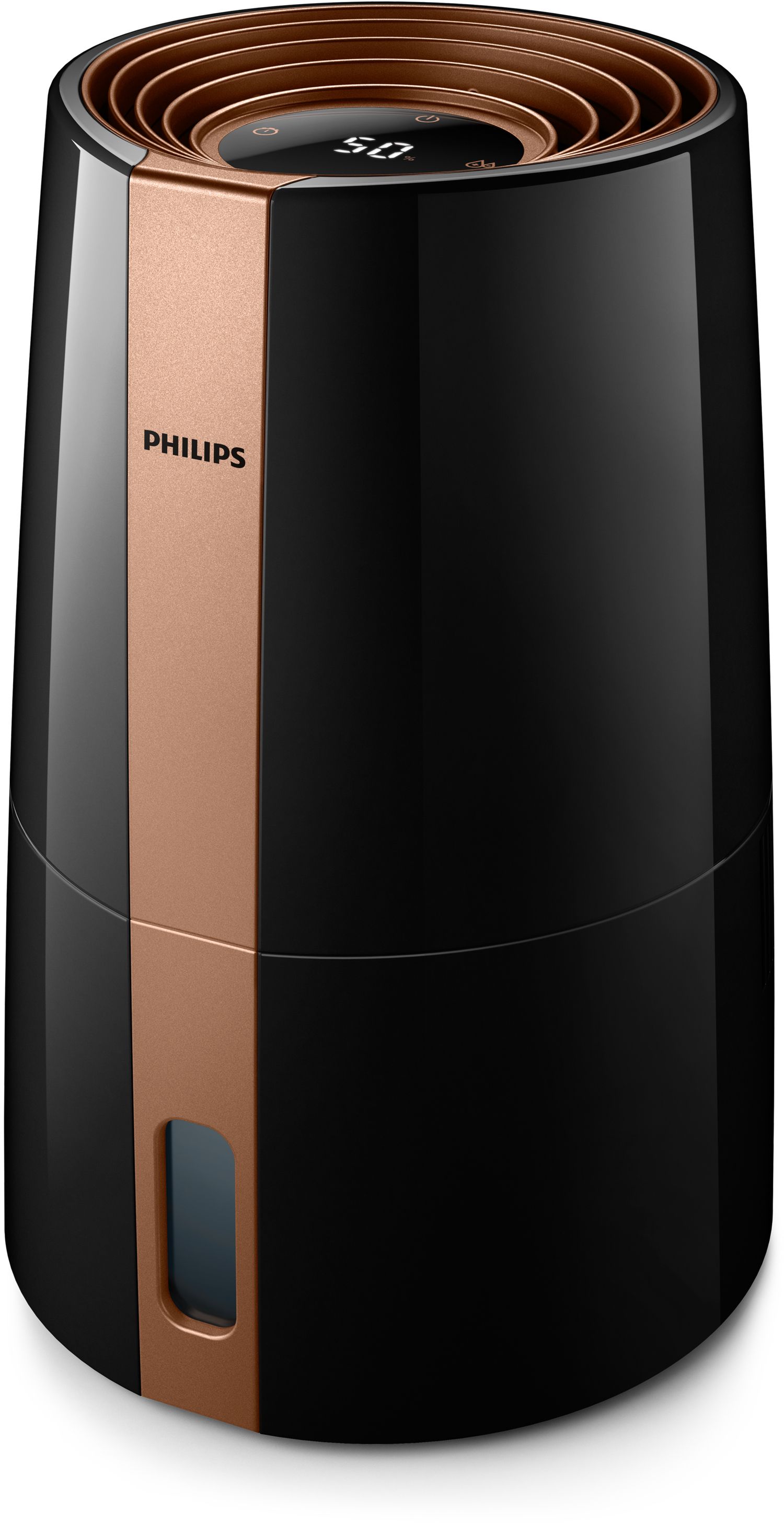 Philips 3000 series HU3918/10 - Luchtbevochtiger - Zwart/Goud