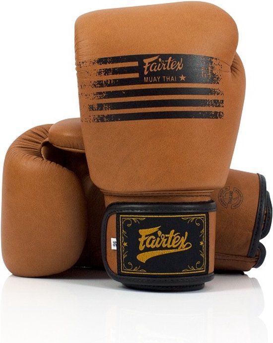 Fairtex BGV21 Legacy Bokshandschoenen - Bruin - 14 oz - Leer