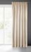 Eurofirany Villa Fluwelen gordijn, zacht, plooiband, 1 stuks, edel gordijn, dik, 290 g/m2, elegant, glad, eenkleurig, wollig, modern, klassiek, woonkamer, slaapkamer, lounge, beige, 140 x 270 cm