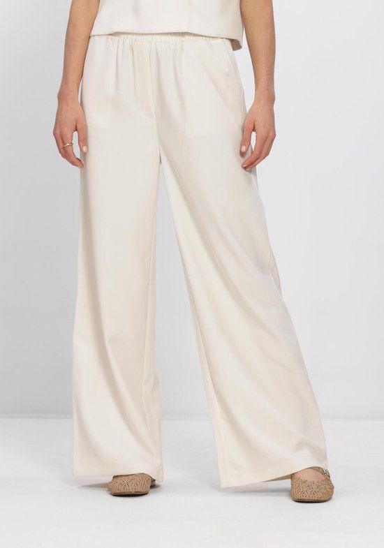 Ydence Pants Yade Broeken Dames - Ecru - Maat S