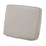 Classic Accessories Montlake Waterbestendig 58 x 51 x 10 cm patio lounge rugkussen, heidegrijs, outdoor Loveseat kussens