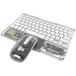 KB333 Clavier et souris Bluetooth transparents - Blanc