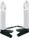 Home & Styling Lumières de bougie - 50 lampes LED - 12,2 mètres de longueur - Guirlande lumineuse de Noël - Blanc chaud - Crème