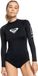 Roxy Whole Hearted UV Rashguard Dames Lange Mouw Antraciet M