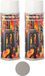 Peinture pour four 1200 °C Peinture spéciale pour four Peinture thermique Gris fonte clair Peinture pour cheminée
