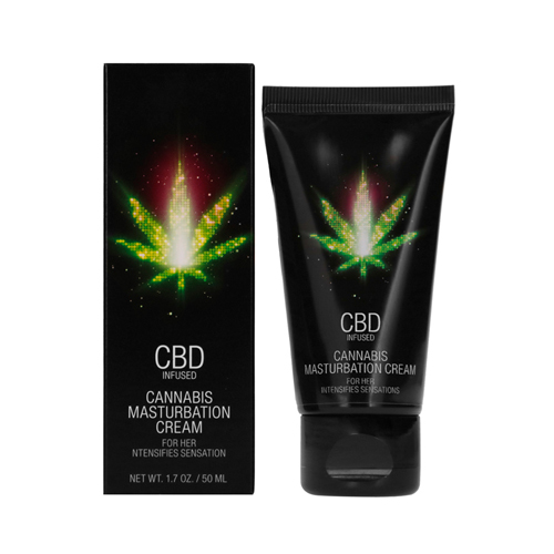 PharmQuests CBD Cannabis Masturbatiecrème voor haar - 50 ml