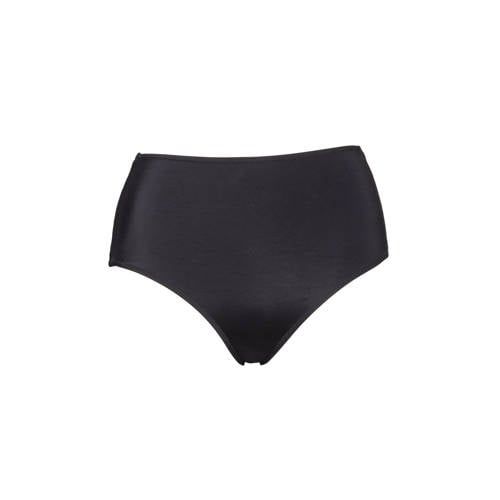 Plaisir +size High Waist Bikini Bottom - Black