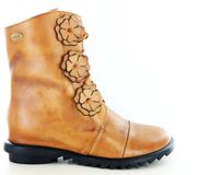 Laura Vita Cyrielle 43 Veterboots Dames Rood Leer