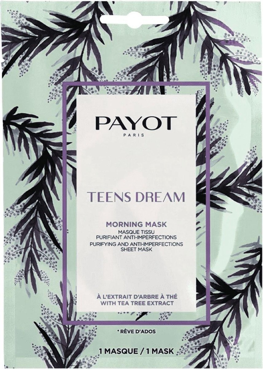 Payot Morning Mask Teens Dream Doekmasker, 19 ml