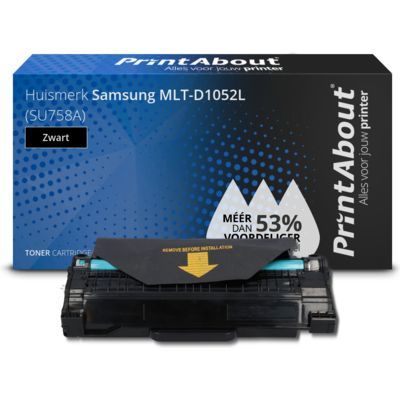 PrintAbout MLT-D1052L Toner Cartridge - Black - High Yield - Compatible with Samsung Printers