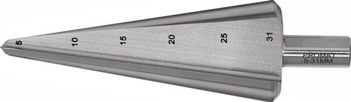 Promat Getrapte Plaatboor - 5-31 mm
