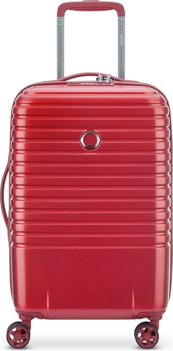 DELSEY Caumartin Handbagagekoffer 55 cm - Rood