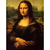 Bumblebeaver Leonardo Di Ser Piero Da Vinci Mona Lisa Old Master Art Schilderij 30 x 40 cm 1888OM