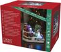 Merkloos / Sans marque LED Decoratief Station met Muziek en Timerfunctie voor Kerst