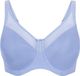 Hunkemöller Dames Lingerie Niet-voorgevormde minimizer beugel bh Nina - Blauw - maat G85