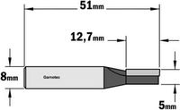 CMT Rechte bovenfrees (contractor) , HW - Frees - Snijgereedschappen - Profielfrees - 1 Stuk(s)