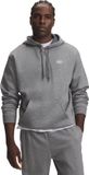 Under Armour UA Rival Flc Hoodie-GRY Heren Sporttrui - Castlerock Light Heather - Wit