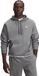 Under Armour UA Rival Flc Hoodie-GRY Heren Sporttrui - Castlerock Light Heather - Wit