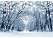 Solidchoice - 7x5ft Arrière-plan d'hiver blanc avec flocons de neige pour photographie