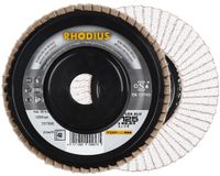 Rhodius Lamellenschijf Aluminium, 125 x 22,23 mm, K-40