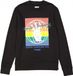 Wrangler Sweatshirt Globe Zwart/Multicolor L