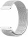 By Qubix - Sport Loop nylon bandje - Wit - Smartwatch bandje 20mm