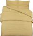 vidaXL Dekbedovertrekset lichtgewicht 200x200 cm microvezel taupe