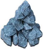 Pierres de sauna - Pierres de chauffage - Chauffage de sauna - Haute capacité de chaleur - 15 kg - Gris