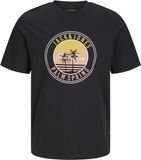 JACK&JONES Jjpalm Tee Ss Crew Neck Homme T-shirt Noir S