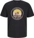 JACK&JONES Jjpalm Tee Ss Crew Neck Homme T-shirt Noir S
