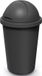 Conteneurs de recyclage de 50 litres avec couvercle coulissant - Poubelle durable fabriquée à partir de plastique 100 % recyclé, adaptée à la cuisine et au bureau