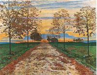 PGM Your Decoration B.V. Kunstdruk Ferdinand Hodler - Herbstabend 1892 60x48cm