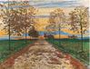 PGM Your Decoration B.V. Kunstdruk Ferdinand Hodler - Herbstabend 1892 60x48cm
