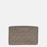 Michael Kors Bryant Overslagportemonnee met Magneetsluiting - Imitatieleer - Bruin