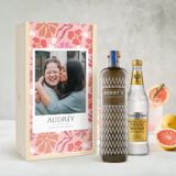 YourSurprise Bobby's Gin Coffret personnalisé Gin-Tonic - Couvercle imprimé