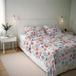 Elba Beddengoedset voor tweepersoonsbed, katoen, gemaakt in Italië, dekbedovertrek 250 x 200 cm, met dubbele omslag en 2 kussenslopen