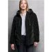 Veste avec surpiqûres ondulées
