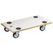 WAGNER Transport dolly MM 1316 I 57,5 x 30 cm I speciale bekleding I draagvermogen 250 kg I geluidsarme massief rubberen wielen I antislipzolen I beste mobiliteit I gemakkelijk te reinigen - 20131601