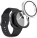 kwmobile 2x Cover Geschikt voor Samsung Galaxy Watch 8 (44mm) - Zwart/Zilver