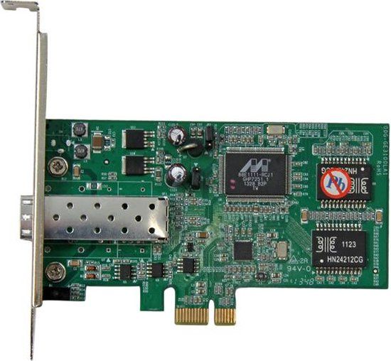 StarTech.com PCI Express Gigabit Ethernet Fiber Network Card with Open SFP PCIe SFP Network Card Adapter NIC