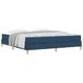 vidaXL Boxspring bed met matras Blauw 180 x 200 cm Stof