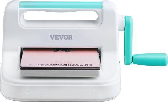 Vevor Handmatige Pons- En Embossingmachine 160 mm Kunstnijverheid Scrapbooking