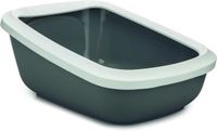 Savic Aseo Jumbo Kattentoilet - Grijs - 67x48x28 cm
